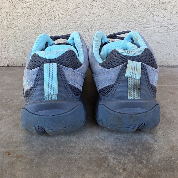 Merrell Gray and Blue Ankle Boots - Picture 10 of 12